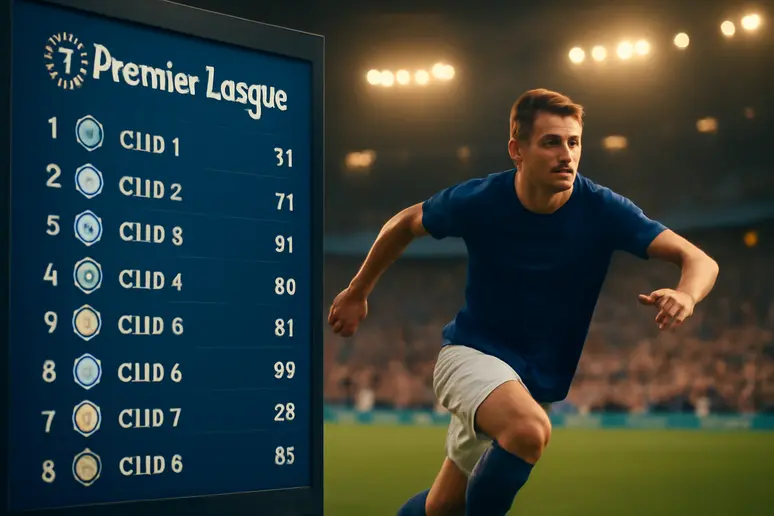 พลิกแซง ตารางคะแนนพรีเมียร์ลีกล่าสุด: ลุ้นแชมป์-หนีตกชั้น!